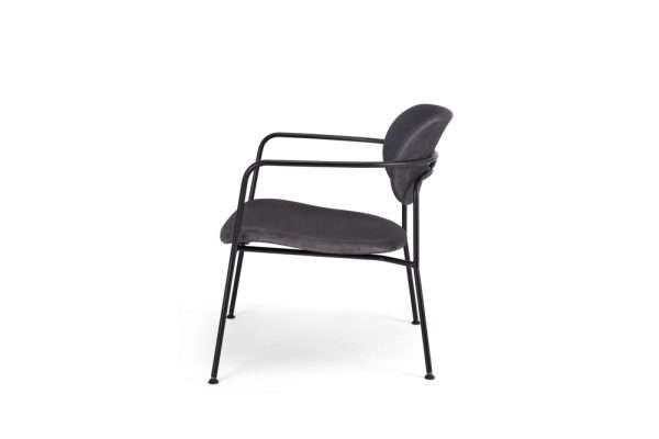 Modern Luxury PP Metal Lounge Chair - Image 7