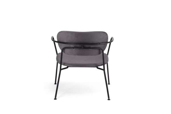 Modern Luxury PP Metal Lounge Chair - Image 8