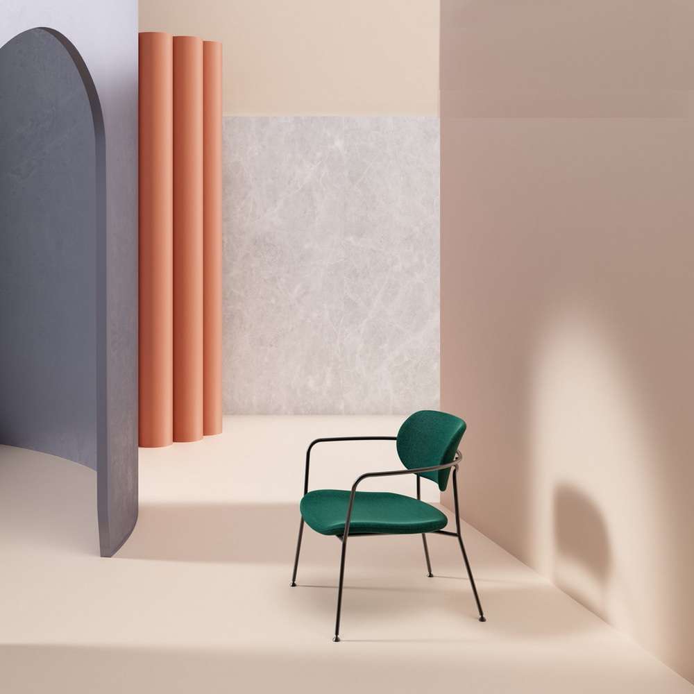 Modern Luxury PP Metal Lounge Chair