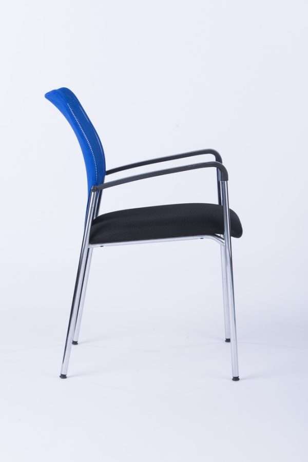 Stackable Custom Fabric Library Reading Office Chair - Image 4