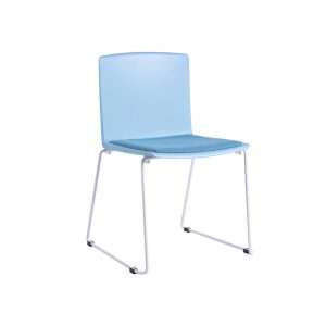 Stackable Metal Frame Plastic Office Guest Conference Chair