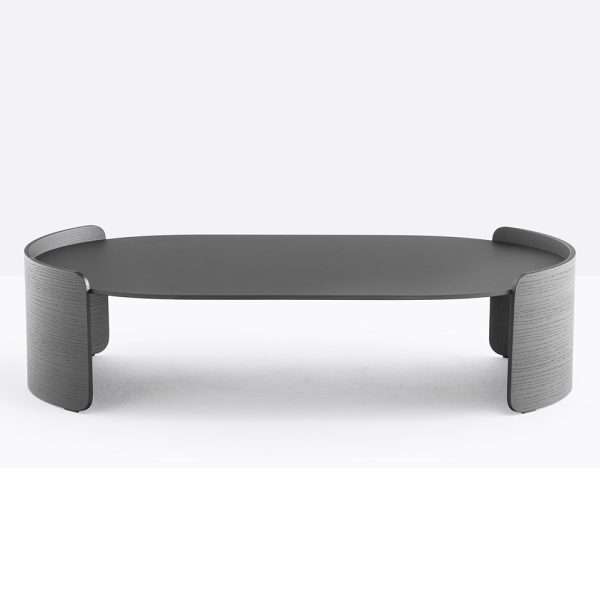 Project Matching Contract Furniture Curved Laminate Base Container Table - Image 3