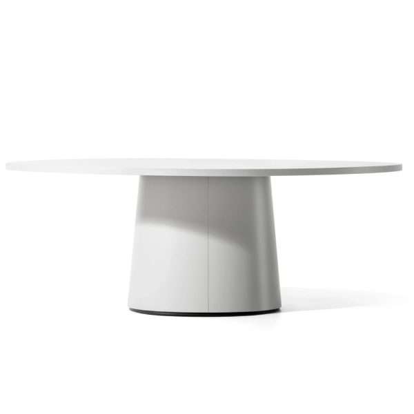 Project Matching Contract Furniture Modern Round Wooden Coffee Table Set - Image 5