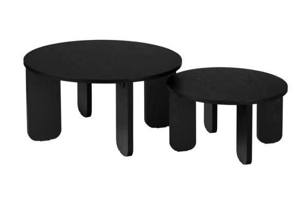 Project Matching Contract Furniture Two Complementary Sizes Coffee Nest Tables - Image 2