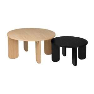 Project Matching Contract Furniture Two Complementary Sizes Coffee Nest Tables