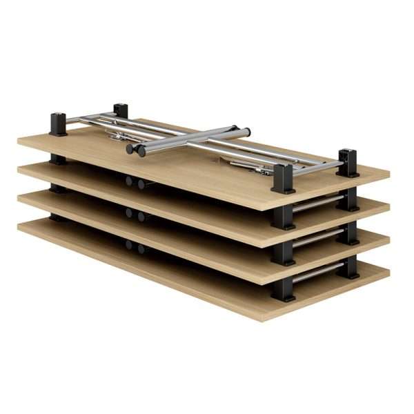 Project Matching Contract Furniture T-Bar Folding Table - Image 5