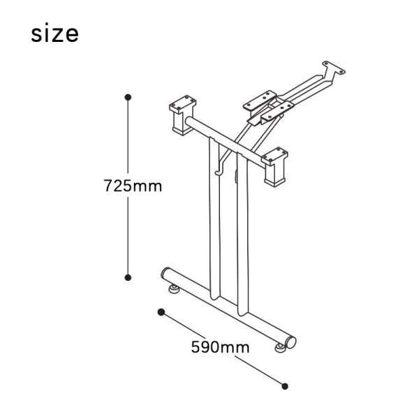 Project Matching Contract Furniture T-Bar Folding Table - Image 7