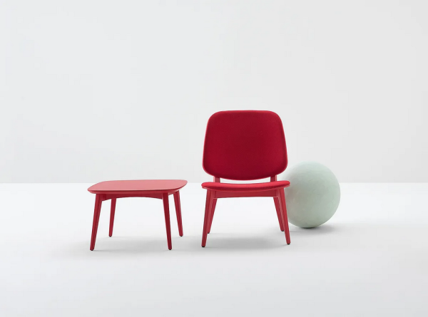 Commercial Lobby Furniture Classic Wood Restaurant Lounge Chair - Image 3