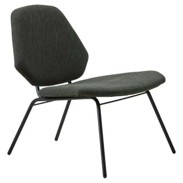 Lean Metal Frame Armless Lounge Chair - Image 8