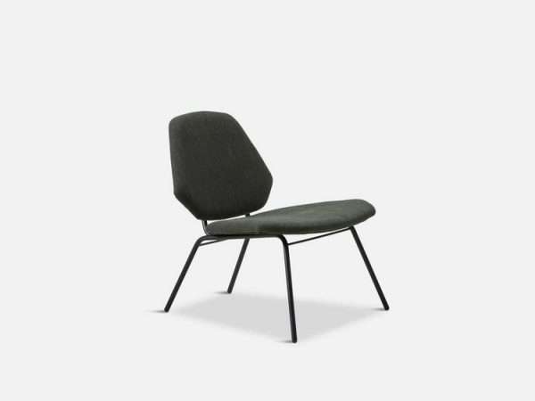 Lean Metal Frame Armless Lounge Chair - Image 10