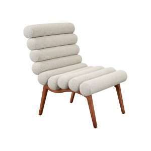 Contract Furniture Matching Cylindrical Array Spine Curve Fish Steak Upholstered Upholstered Chairs