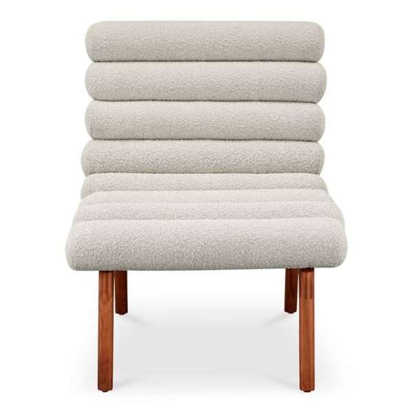 Contract Furniture Matching Cylindrical Array Spine Curve Fish Steak Upholstered Upholstered Chairs - Image 2