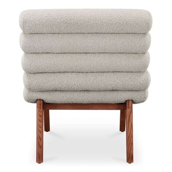 Contract Furniture Matching Cylindrical Array Spine Curve Fish Steak Upholstered Upholstered Chairs - Image 4