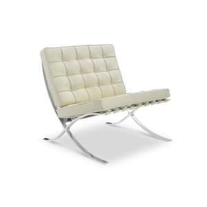 Italian Style Luxury Mid Century Barcelona Lounge Chair
