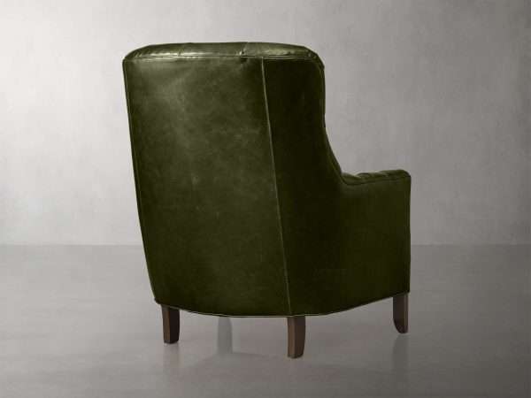 Project Matching Contract Furniture Mid-century Faux Leather Single Lounge Club Chair - Image 3