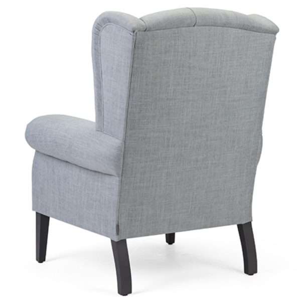 Project Matching Contract Furniture Tufted Otto Rolled Arm Armchair - Image 3