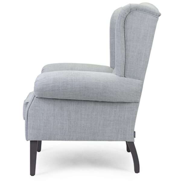 Project Matching Contract Furniture Tufted Otto Rolled Arm Armchair - Image 4