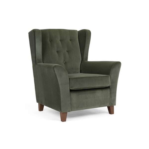 Project Matching Contract Furniture Tufted Wing Lounge Chair