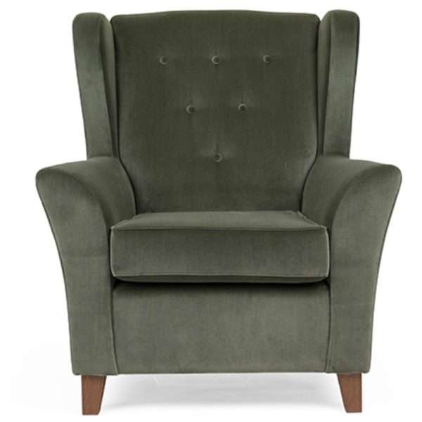 Project Matching Contract Furniture Tufted Wing Lounge Chair - Image 2