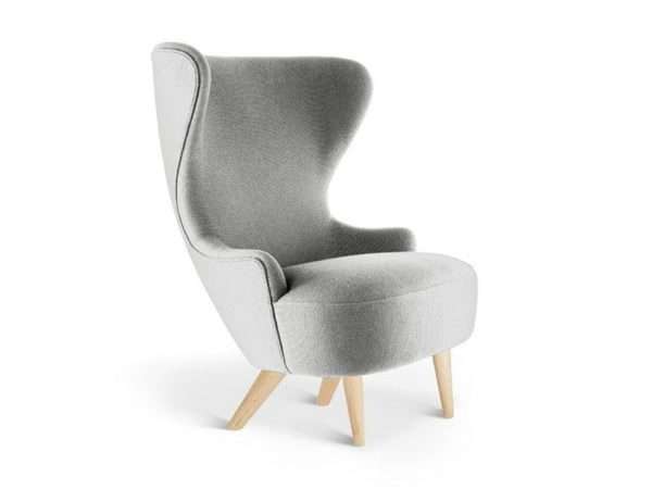 Project Matching Contract Furniture Wholesale Modern Luxury Upholstered Wingback Chair Velvet Armchair