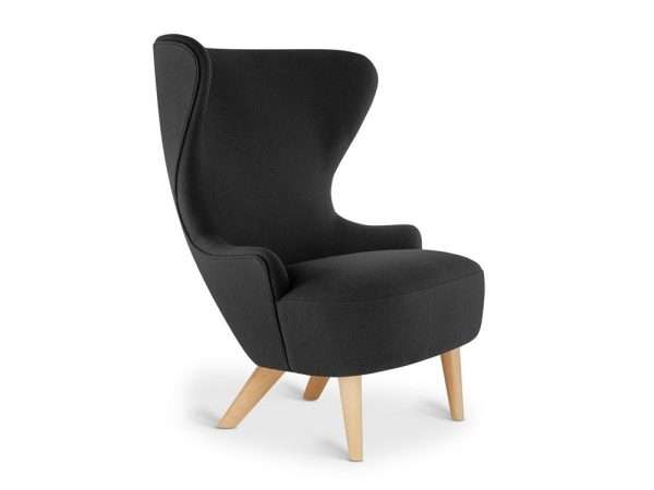 Project Matching Contract Furniture Wholesale Modern Luxury Upholstered Wingback Chair Velvet Armchair - Image 8
