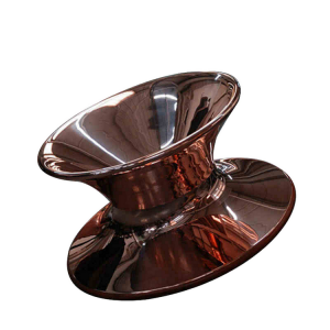 Spun chair electroplated