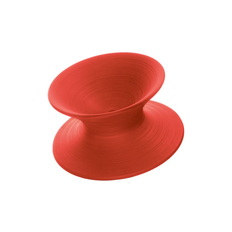 Spun chair red