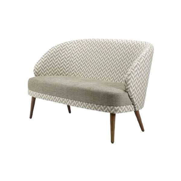 Modern Living Room Sofa Set Customizable Sofa Home Use Semi-circular Curved Solid Wood Fabric Sofa Living Room Chair - Image 5