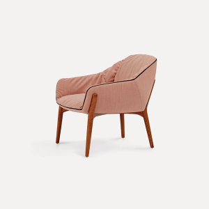 Nordic Design Leisure Living Room Chair Home Furniture Ash Wood Armchair Modern Lounge Accent Velvet Hotel Lobby Sofa Chairs
