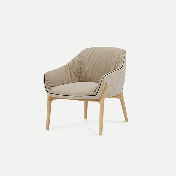 Modern Lounge Accent Velvet Hotel Lobby Sofa Chairs - Image 3