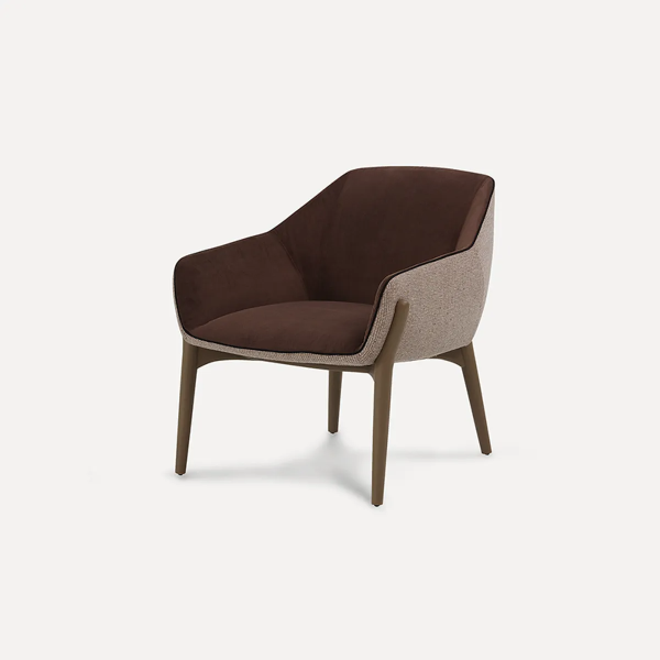 Modern Lounge Accent Velvet Hotel Lobby Sofa Chairs - Image 4