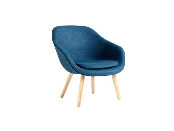 Contract Furniture Hot Sale Restaurant Dining Room Luxury Navy Velvet Nordic Designer Lounge Chair AAL 82 - Image 6