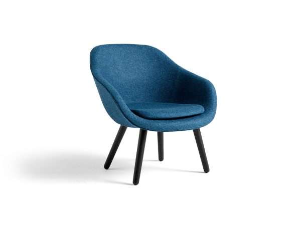 Contract Furniture Hot Sale Restaurant Dining Room Luxury Navy Velvet Nordic Designer Lounge Chair AAL 82 - Image 7
