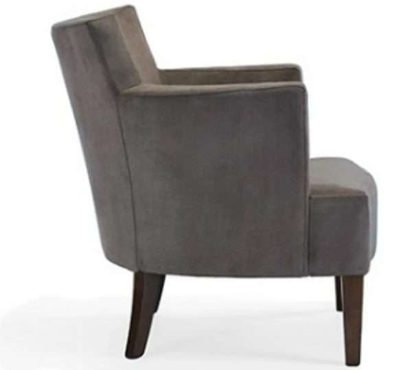 Black Armchair Design Upholstery Seat Study Office Office Hotel Chair - Image 2