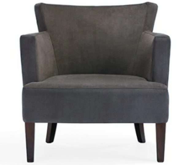 Black Armchair Design Upholstery Seat Study Office Office Hotel Chair - Image 3