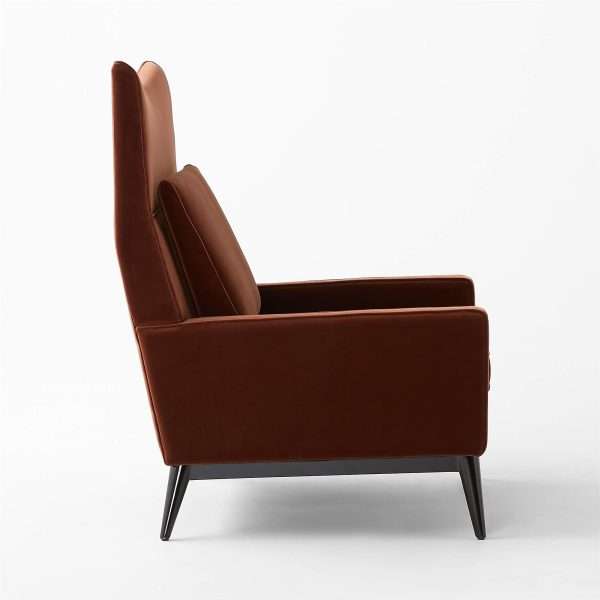 Design Nordic Luxury Laptop Rest Hotel Accent Lounge Chair - Image 5