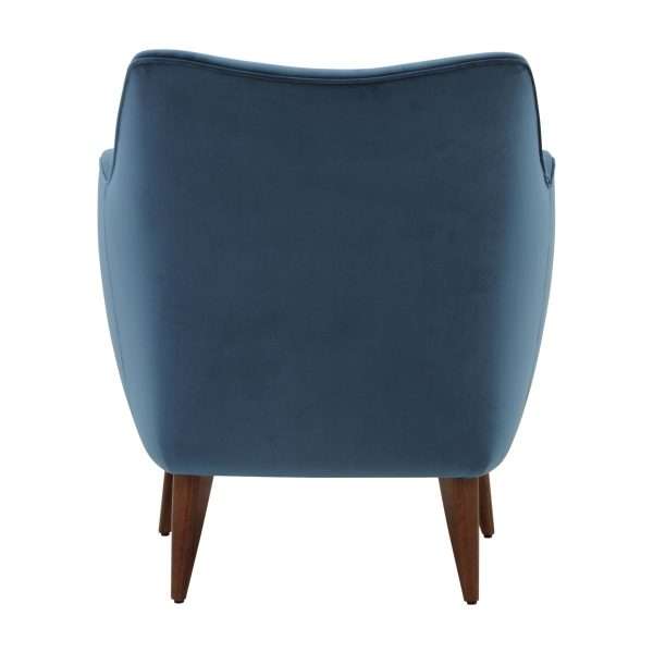 Modern Nordic Italian Design Elegant Simple Living Room Furniture Velvet Fabric Knightsbridge Lounge Chair - Image 15