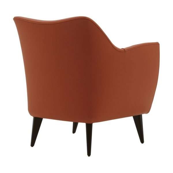 Modern Nordic Italian Design Elegant Simple Living Room Furniture Velvet Fabric Knightsbridge Lounge Chair - Image 8