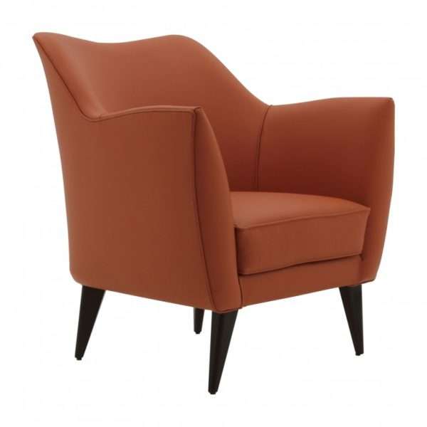 Modern Nordic Italian Design Elegant Simple Living Room Furniture Velvet Fabric Knightsbridge Lounge Chair - Image 9