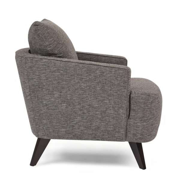 Hotel Luxury Nordic Modern Arm Sofa Chair Lounge Accent Maeve Chair - Image 4