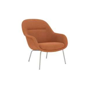 Fiber Lounge Armchair - Tube Base