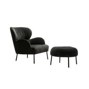 Modern Design Hotel Home Furniture Velvet Lounge Chair
