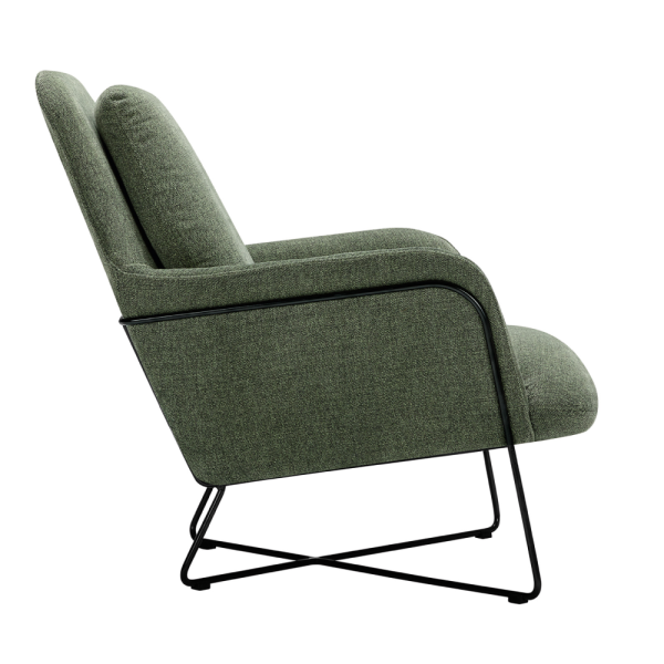 Wholesale Leisure Lounge Customized Contract Furniture Strong Coffee Chair Lazy Upholstered Office Leisure Chairs - Image 4