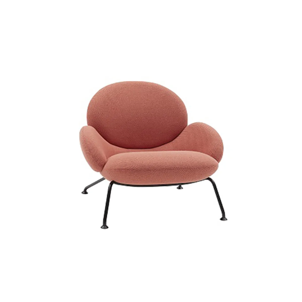 Curved Wood Bent BAIXA Comfortable Lounge Chair - Image 4
