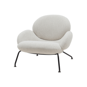 Curved Wood Bent BAIXA Comfortable Lounge Chair
