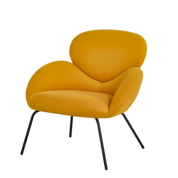 Curved Wood Bent BAIXA Comfortable Lounge Chair - Image 5