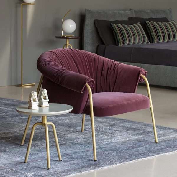 Modern Arm Chairs Single Sofa Comfortable Scala Lounge Chair - Image 5