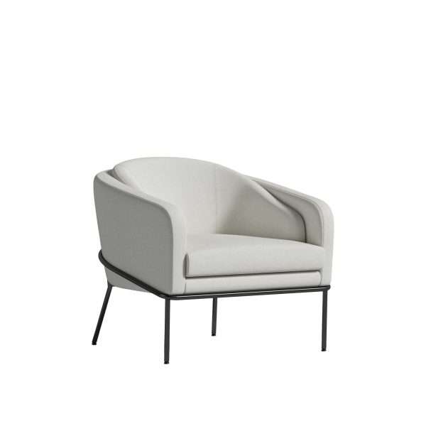 Modern Arm Chairs Single Angelo Lounge Chair
