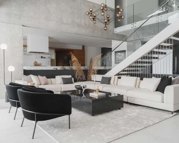 Modern Arm Chairs Single Angelo Lounge Chair - Image 7