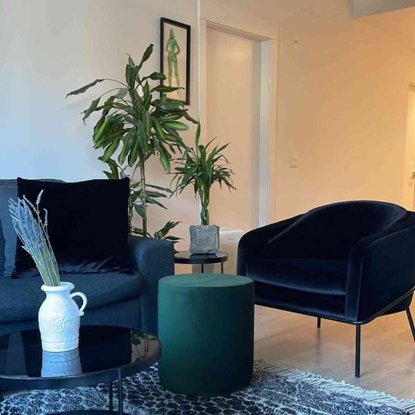 Modern Arm Chairs Single Angelo Lounge Chair - Image 6